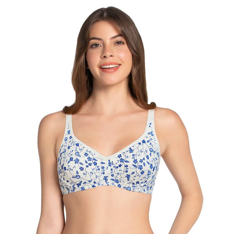 Amante Cool Contour Non Padded Non-Wired Super Support Bra-White (32D)