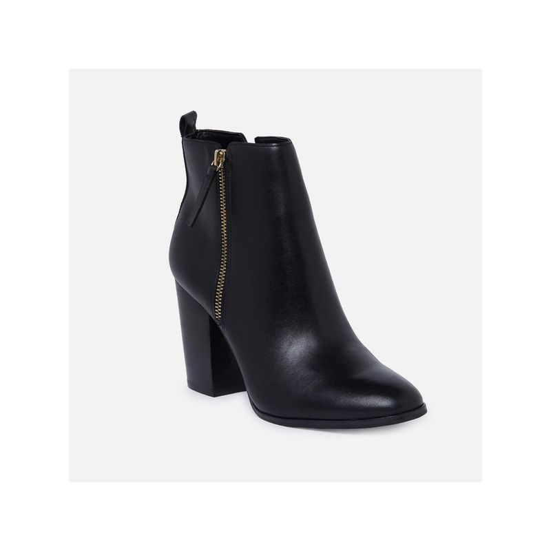 Aldo Solid Black Boots Buy Aldo Solid Black Boots Online at Best Price