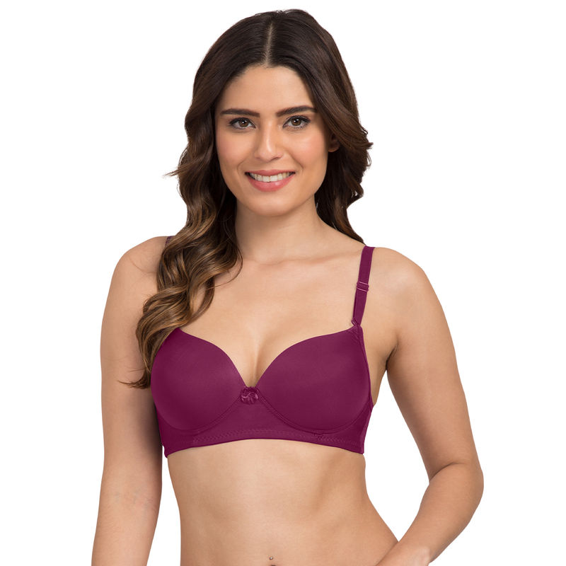 Tweens Heavily Padded T-Shirt Bra - Magenta (38C)