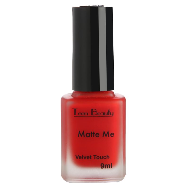 Teen Beauty Matte Nail Polish - 1 Victoria Secret Red