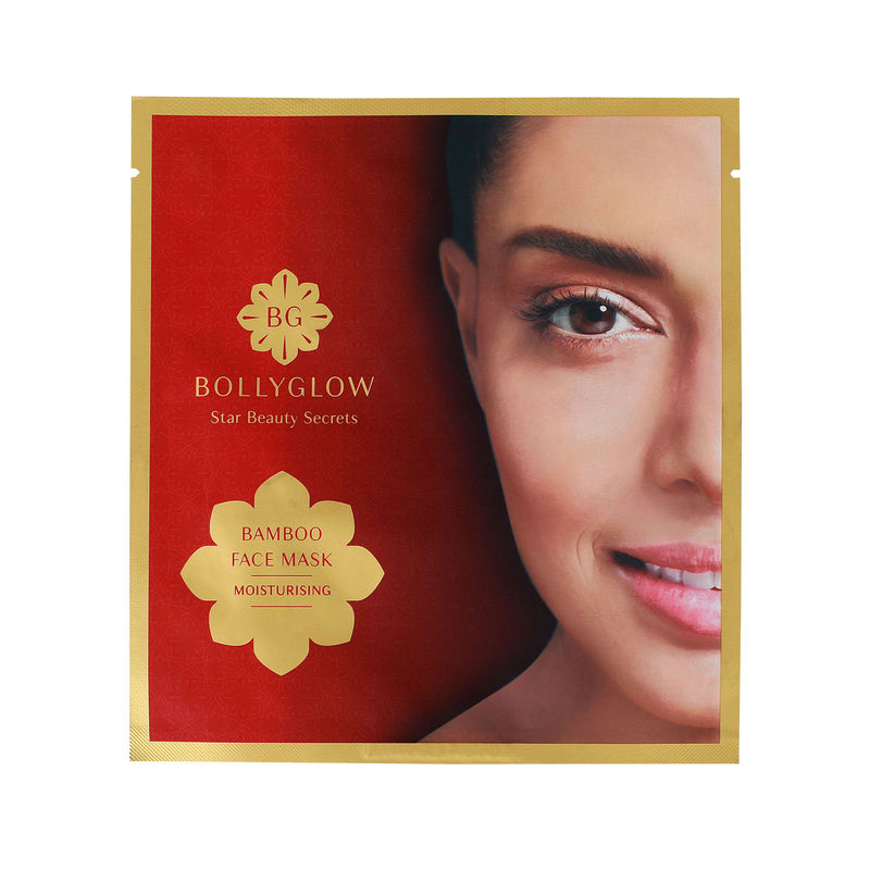 BOLLYGLOW Bamboo Moisturising Sheet Face Mask - Moisturising