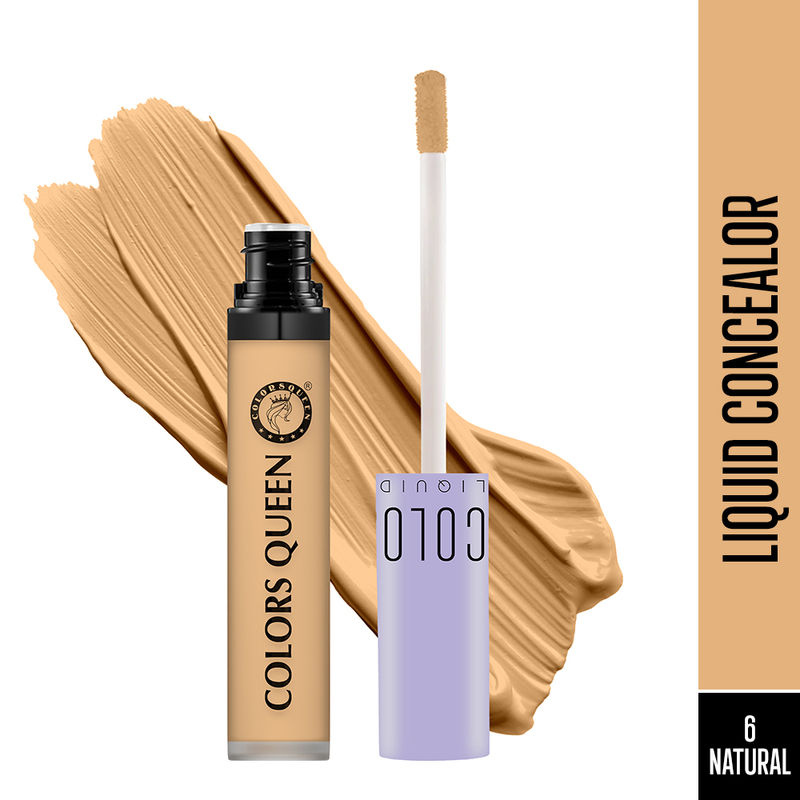 Colors Queen Conceal & Reveal Liquid Concealer - 06 Natural