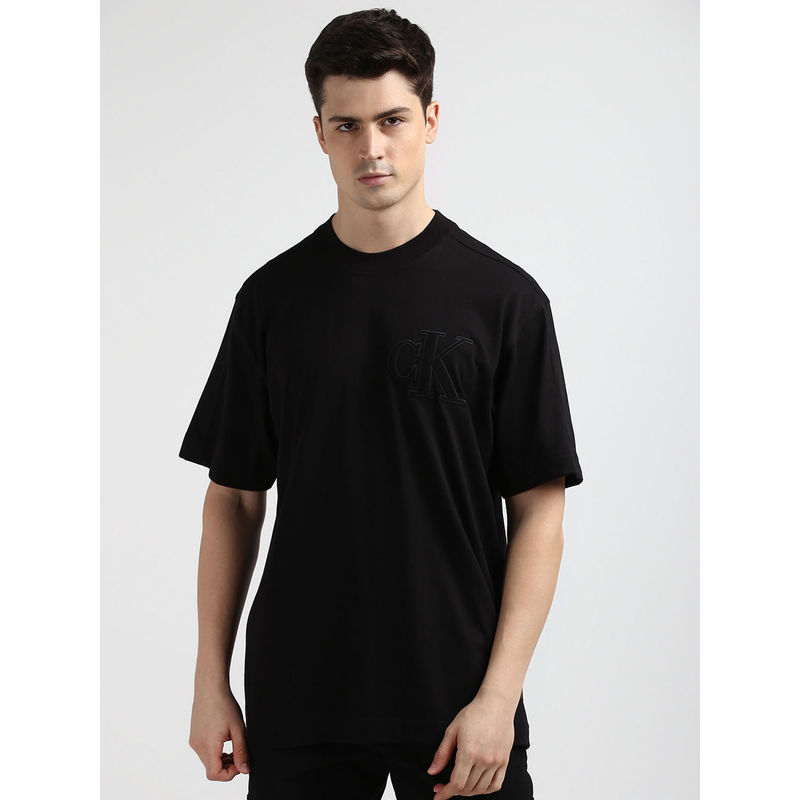 Calvin Klein Men Black Color T-Shirt (L)