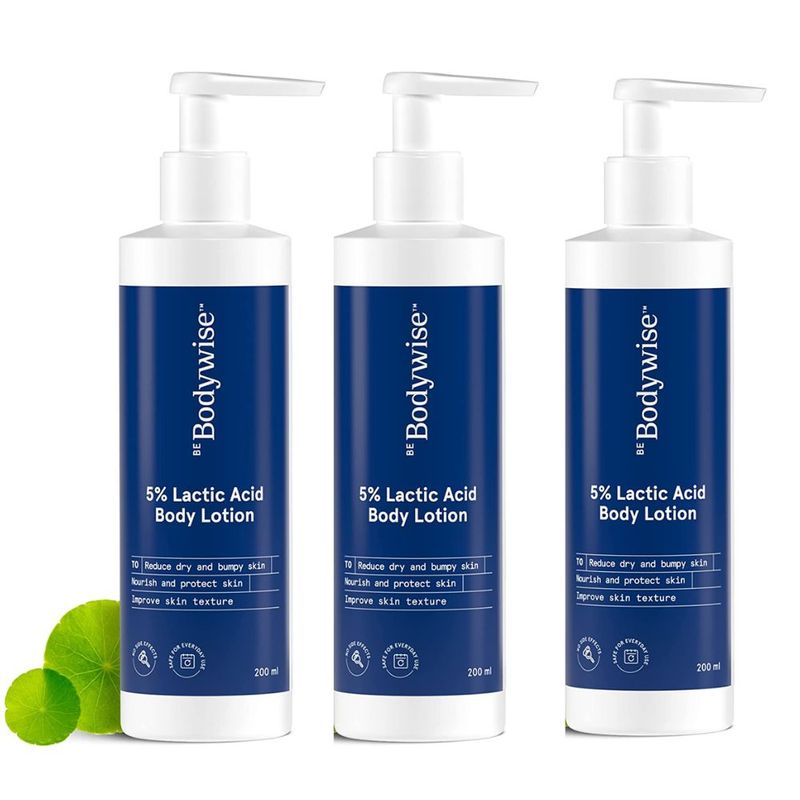 Be Bodywise Lactic Acid Lotion Pack Of 3 Buy Be Bodywise Lactic Acid