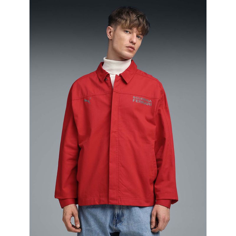 Puma Red Ferrari Lifestyle Jacket (S)