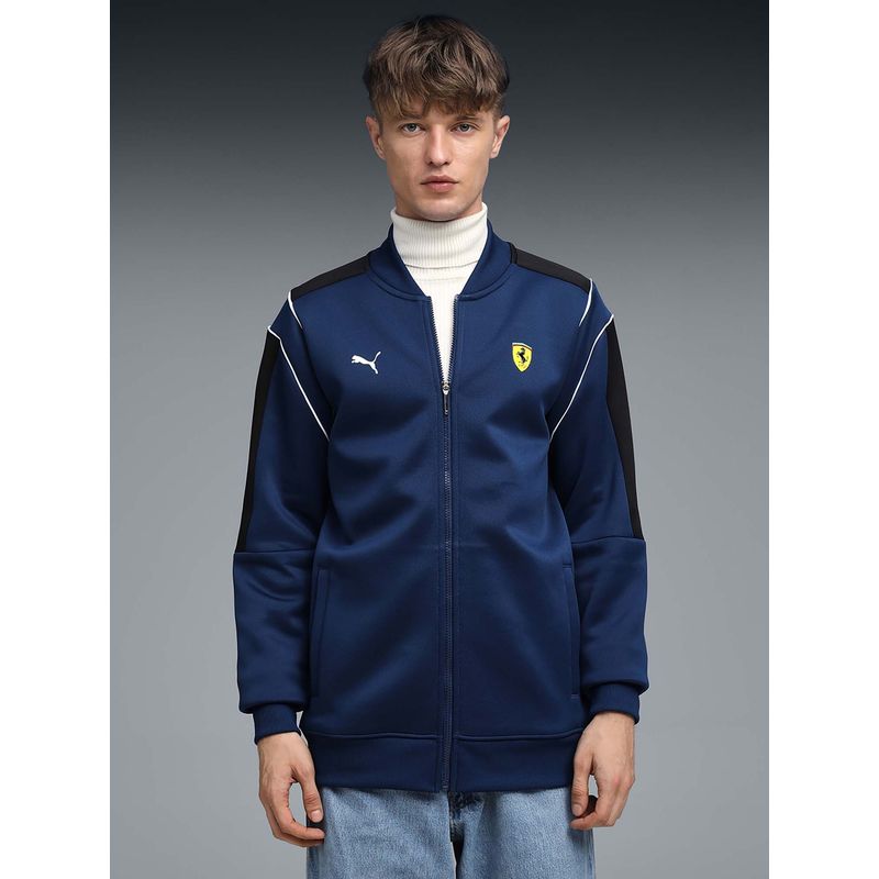 Puma Blue Ferrari Mt7 Men's Track Jacket (XS)