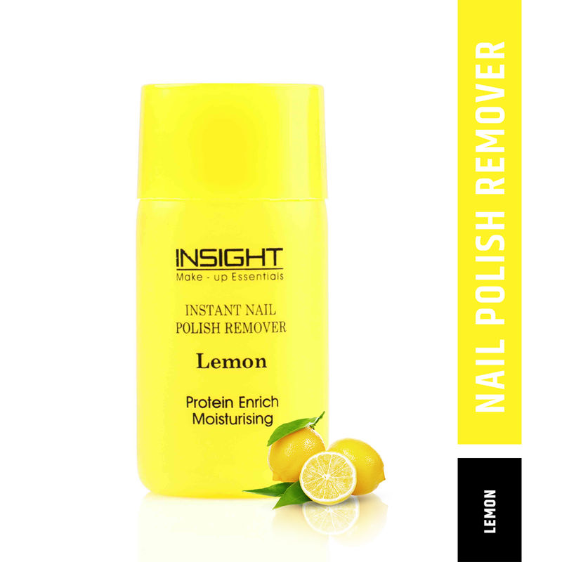 Insight Cosmetics Nail Polish Remover - Lemon