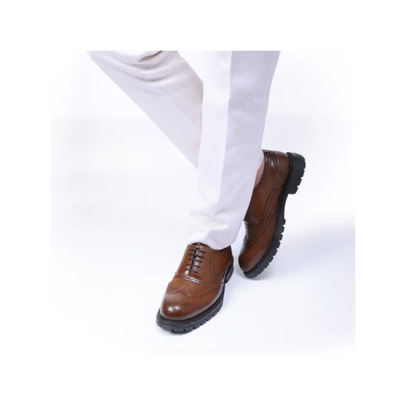 Monkstory Atelier 1890 Oxfords - Rich Tan (UK 8)