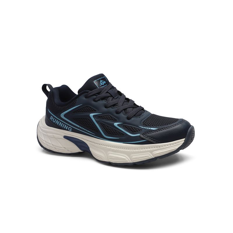 JQR NICHOLAS Men Running Shoes - Navy Blue (UK 8)