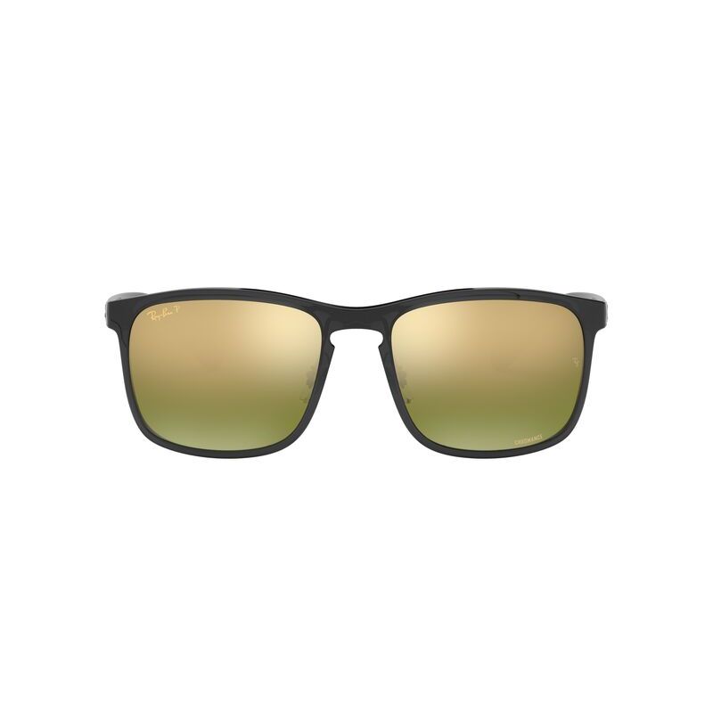 Ray-Ban Men Polarized Blue Lens Square Sunglasses - 0RB4264 : Amazon.in:  Fashion