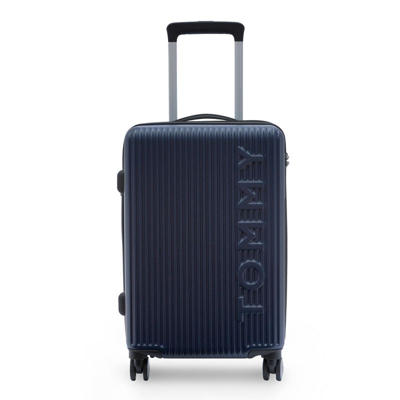 Tommy Hilfiger Unisex Cabin Hard Luggage Bag - Navy Blue (S)