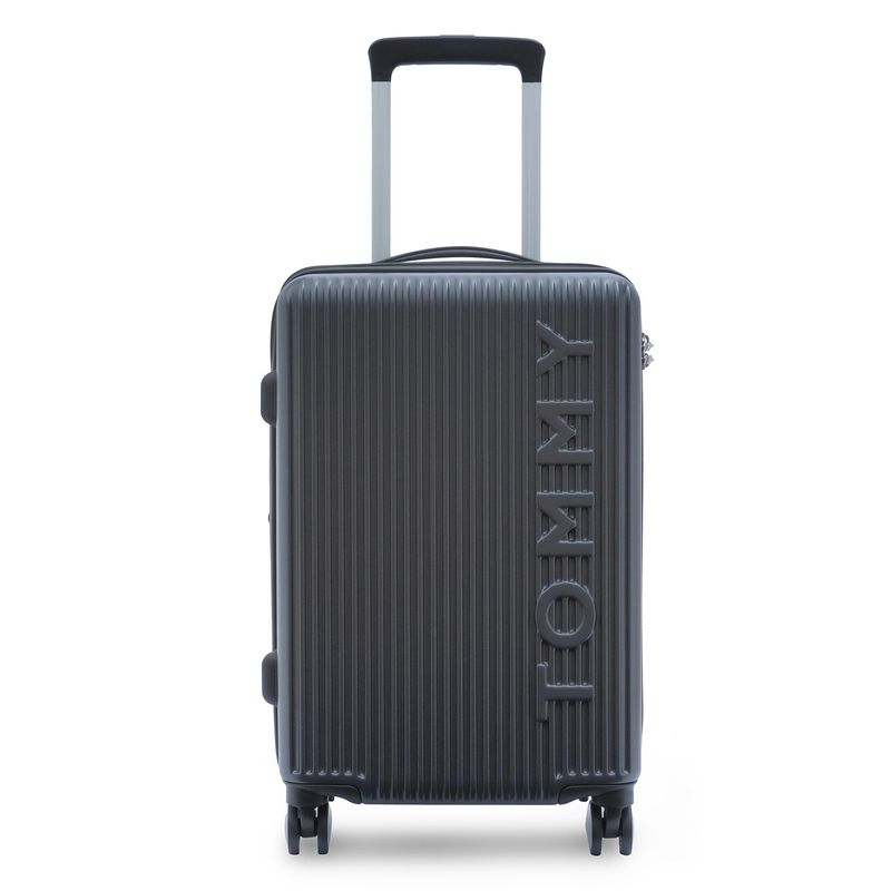 Tommy Hilfiger Unisex Cabin Hard Luggage Bag - Grey (S)