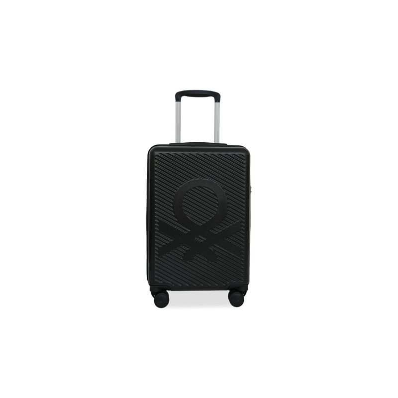 United Colors of Benetton Cabin Hard Glide Luggage Bag - Black (S)