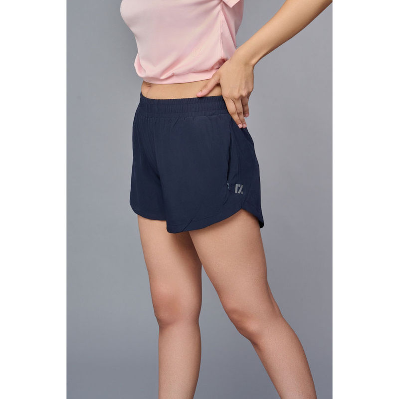 RYZ Navy Blue Core Basic Performance Shorts (L)