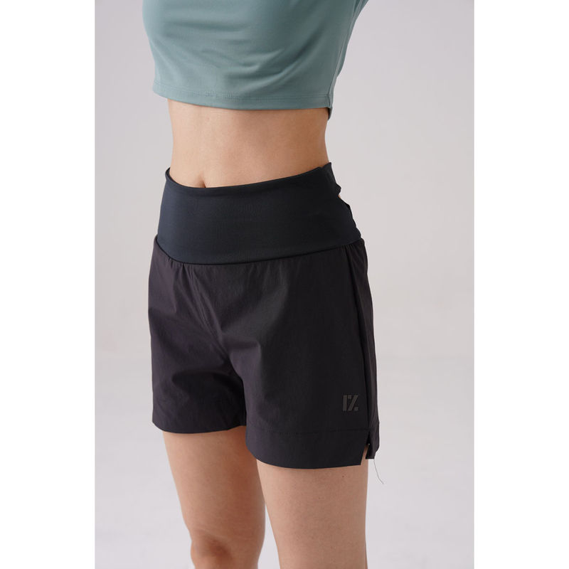 RYZ Grey Swoosh Cross Belt Shorts (L)