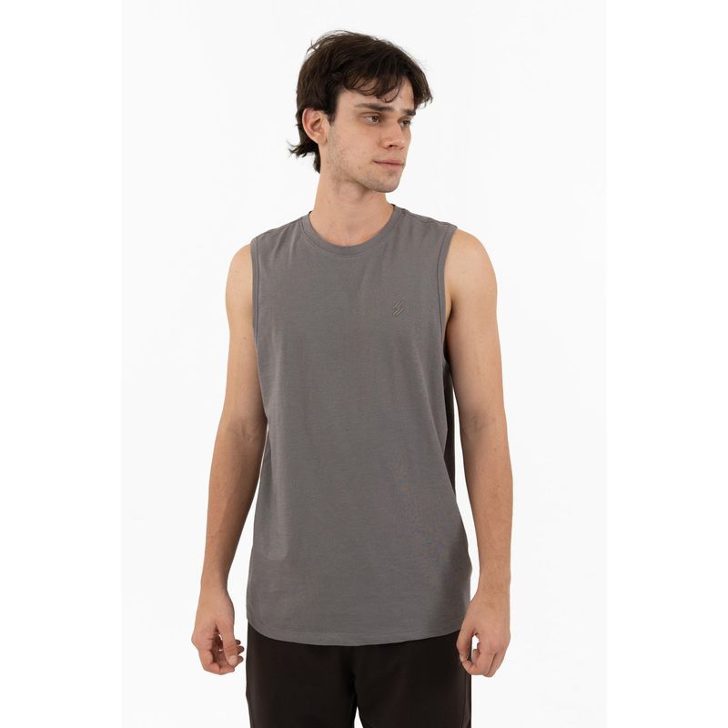 DCYPHR Mens Core Lite Flex Tank Top -Titanium (S)