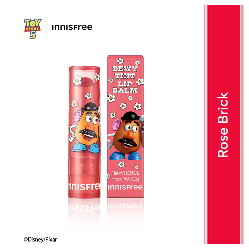Innisfree Dewy Lip Balm Rose Brick Toy Story Edition