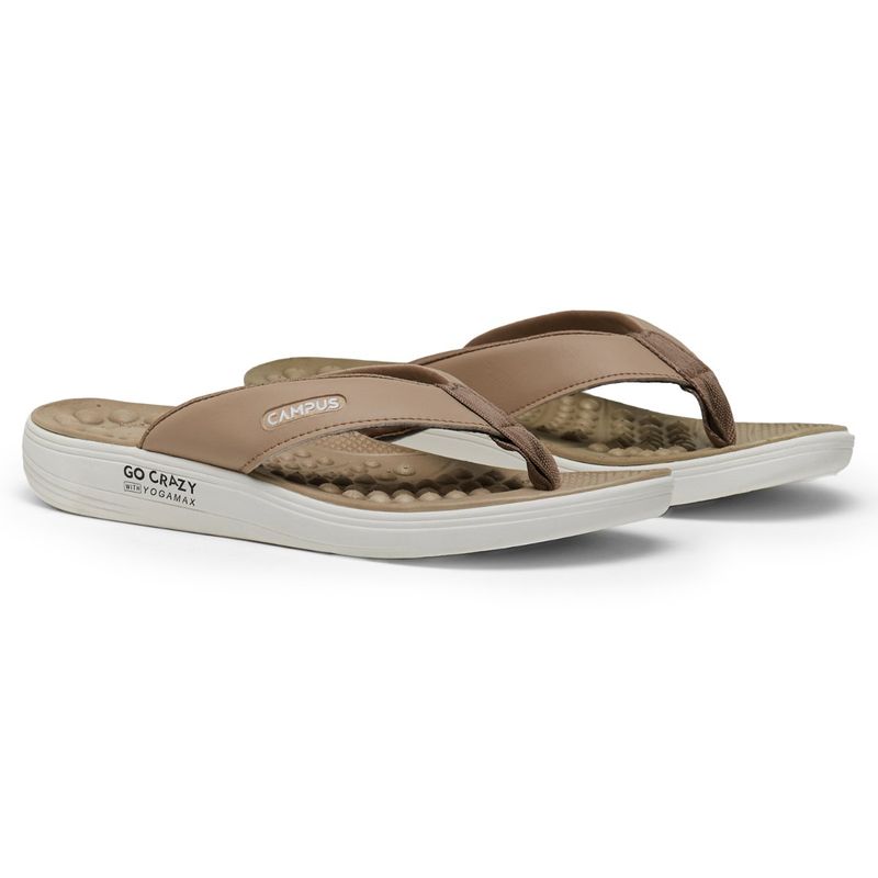 Campus Sl-418La Beige Women Flipflops (UK 6)