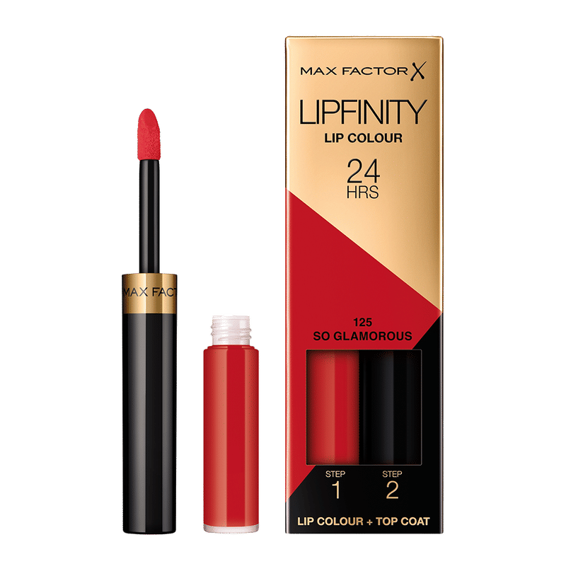 Max Factor Lipfinity 2-step Long Lasting Lipstick-So Glamorous 125