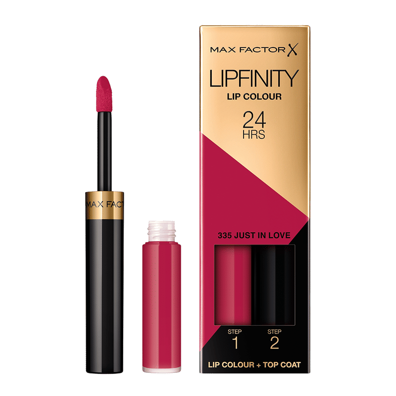 Max Factor Lipfinity 2-step Long Lasting Lipstick-Just In Love 335