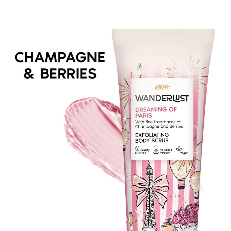 Wanderlust Dreaming of Paris Exfoliating Body Scrub