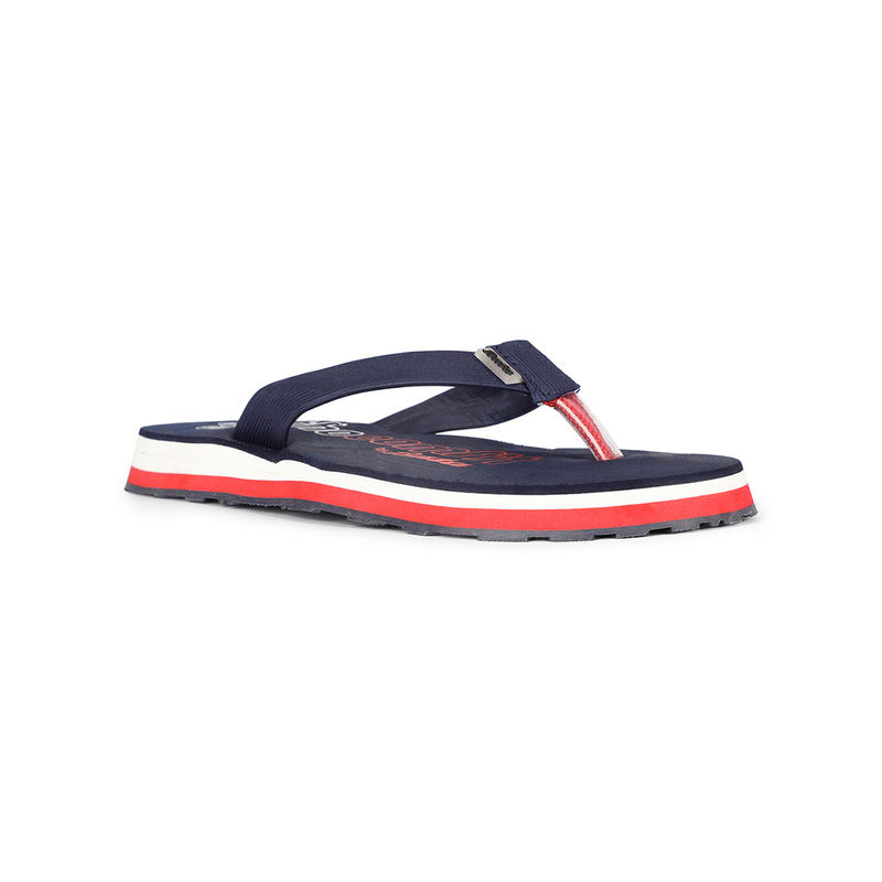 Bata Women Navy Blue Slip-On Flipflops (UK 6)