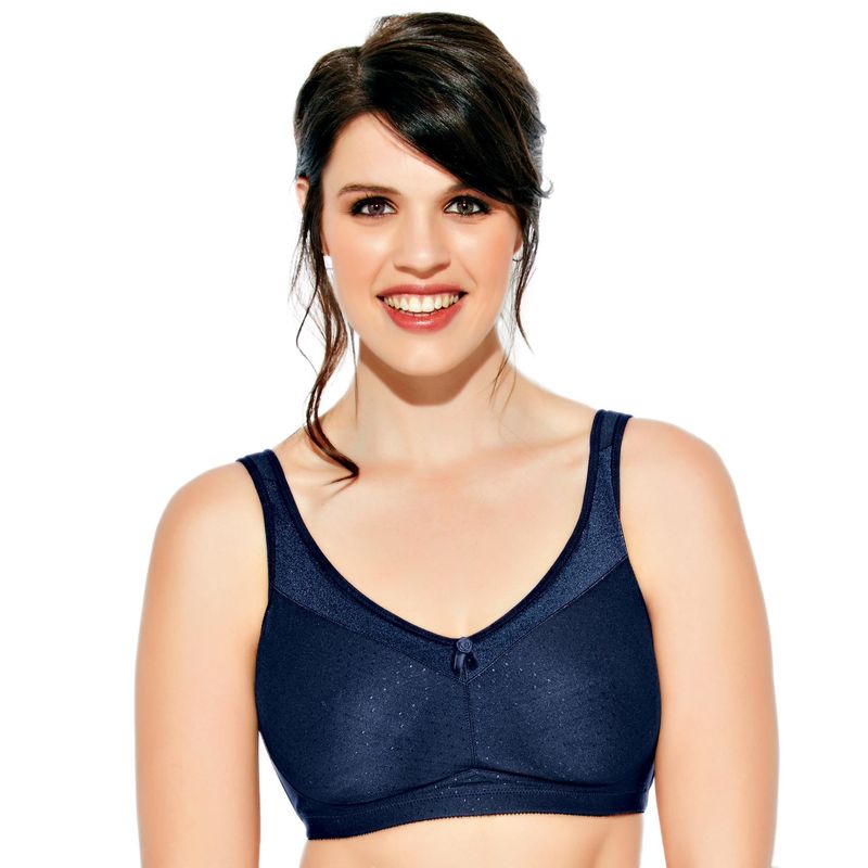 Enamor FB12 Smooth Super Lift Full Support Bra - Non-Padded Wirefree Full Coverage - Eclipse - FB12