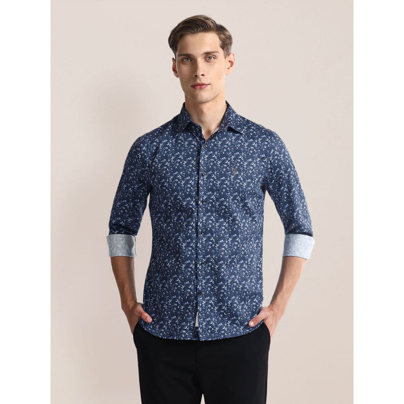 U.S. POLO ASSN. Printed Tailored Fit Shirt (XL)