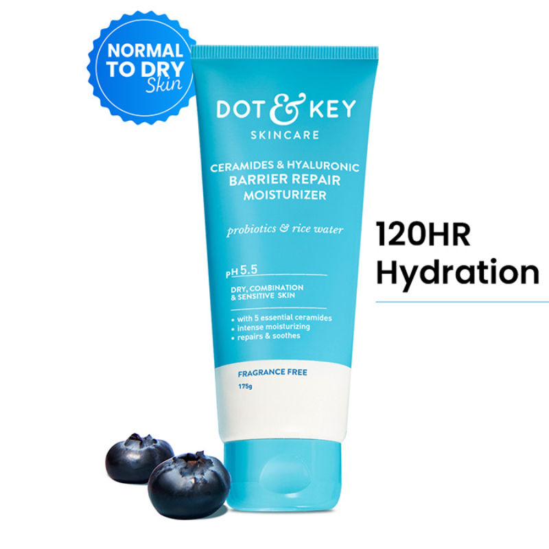 Dot & Key Ceramides & Hyaluronic Barrier Repair Moisturizer for Normal, Dry & Combination Skin