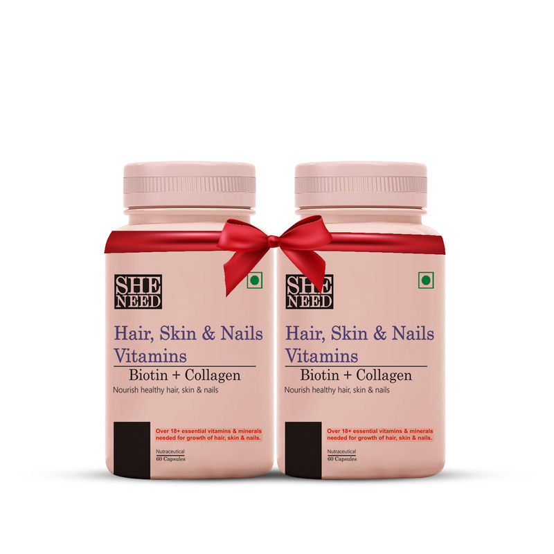 SheNeed Hair, Skin & Nails Vitamins