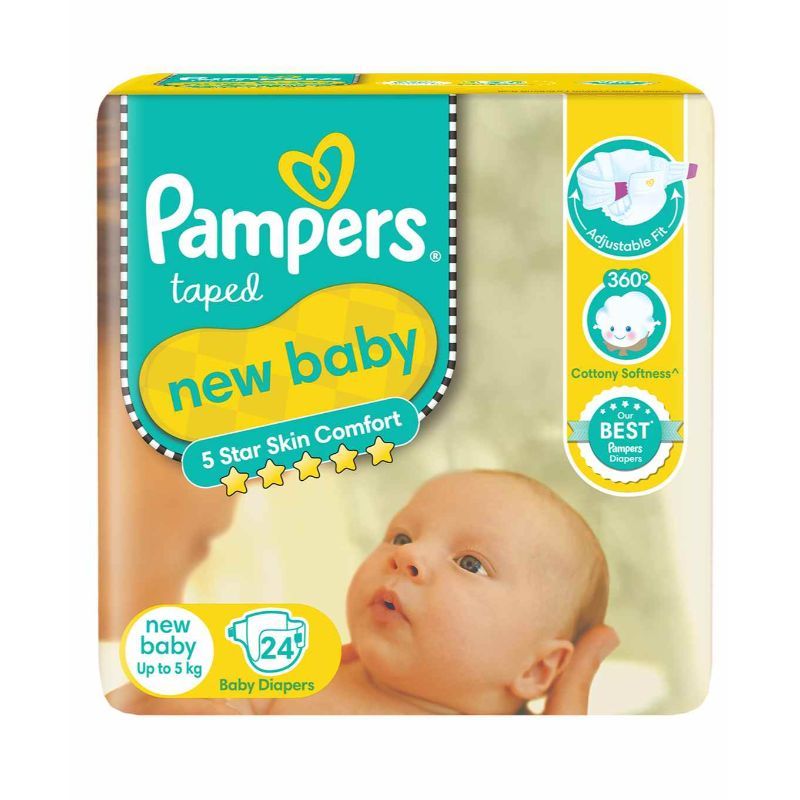 Buy Pampers Active Baby Diapers Large Online