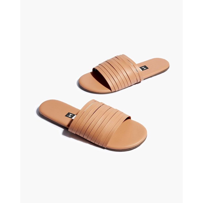 IRUSSH Memory Foam Aish Nude Sliders (EURO 35)
