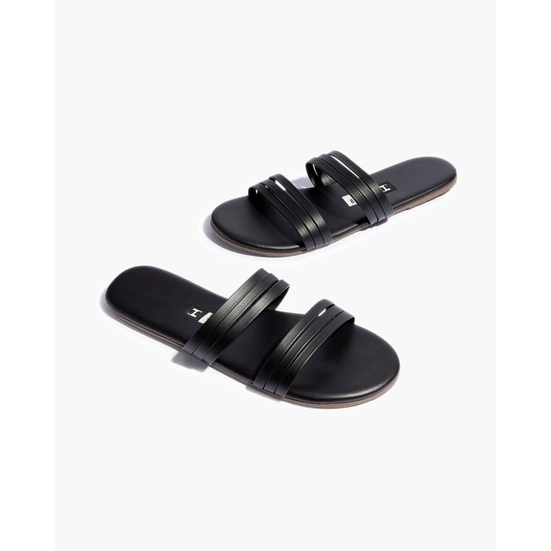 IRUSSH Memory Foam Athia Black Flats (EURO 38)