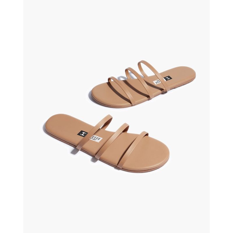 IRUSSH Memory Foam Elli Off Chikoo Flats (EURO 35)