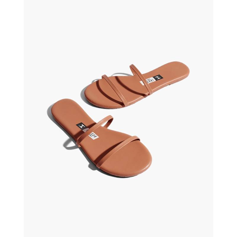 IRUSSH Memory Foam Genelia Tan Flats (EURO 35)