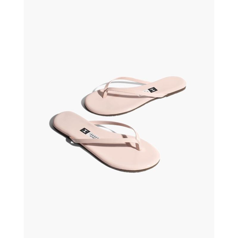 IRUSSH Memory Foam Lolita Glossy Patent Blush Nude Flat (EURO 35)