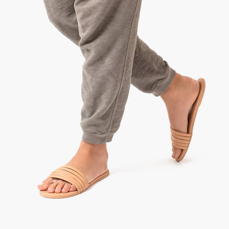 IRUSSH Memory Foam Sana Nude Sliders (EURO 35)