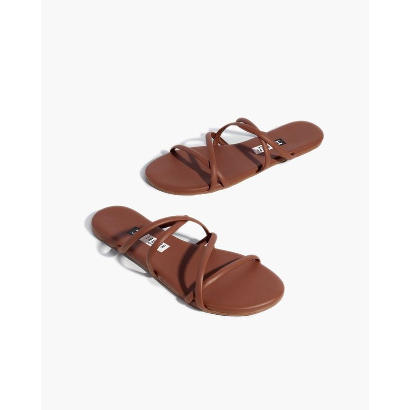 IRUSSH Memory Foam Sherlyn Brown Flats (EURO 35)