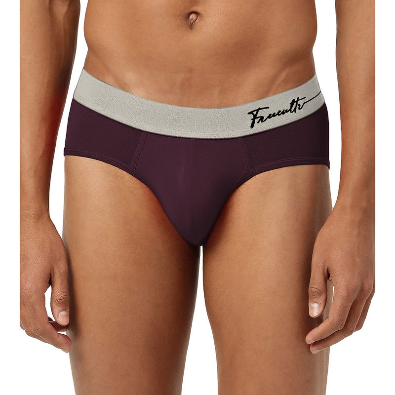 FREECULTR Mens Underwear Anti Chaffing Sweat-Proof Micromodal Brief (S)