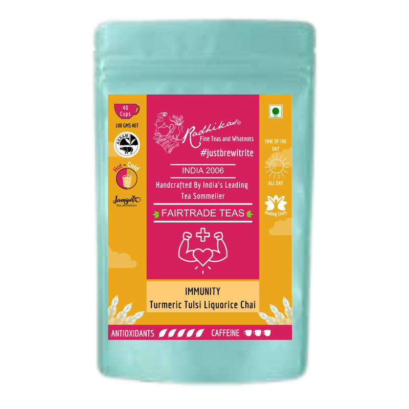 Radhikas DETOX Turmeric Tulsi Liqourice Chai