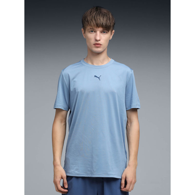 Puma Men Blue Cloud Spun Lightweight Dry Training T-shirt (XS)