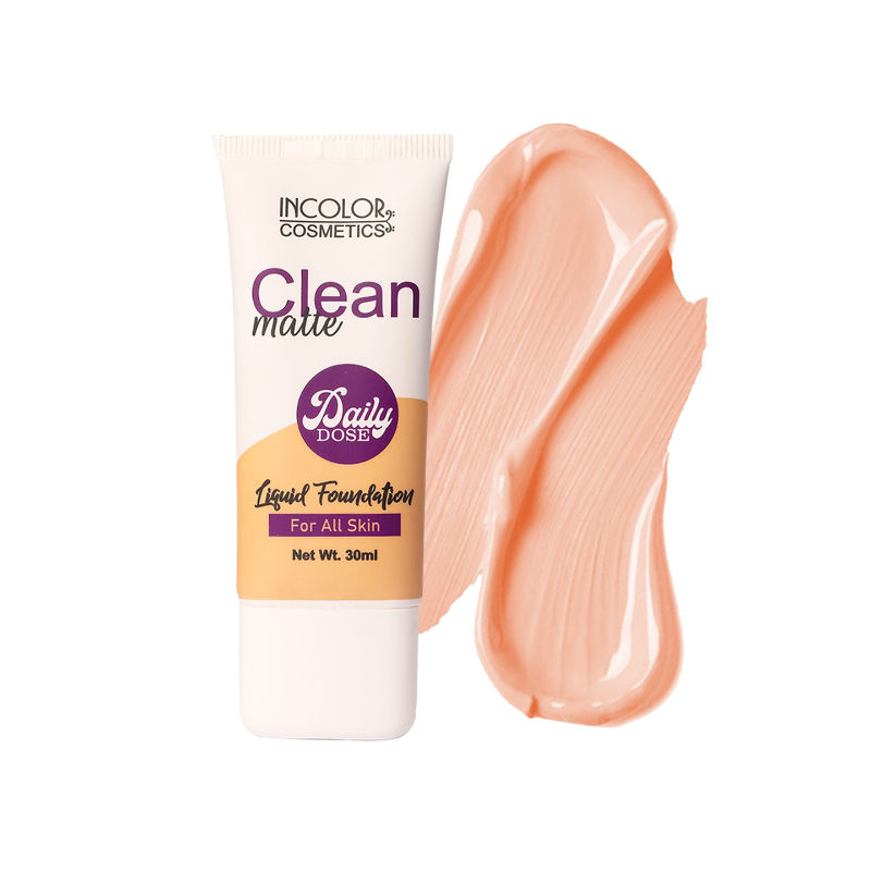 Incolor Clean Matte Daily Dose Foundation - 03 Caribbean