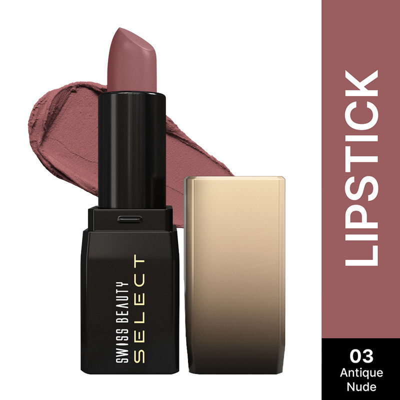 Swiss Beauty Select Dare To Matte Lipstick - 3 Antique Nude