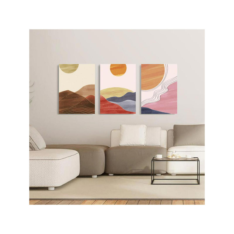 The Artment The Connection Canvas Matte Finish Multi With Out Frame