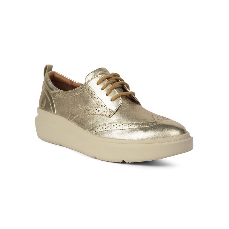 Hush Puppies Women Casual Sneakers Gold (UK 4)