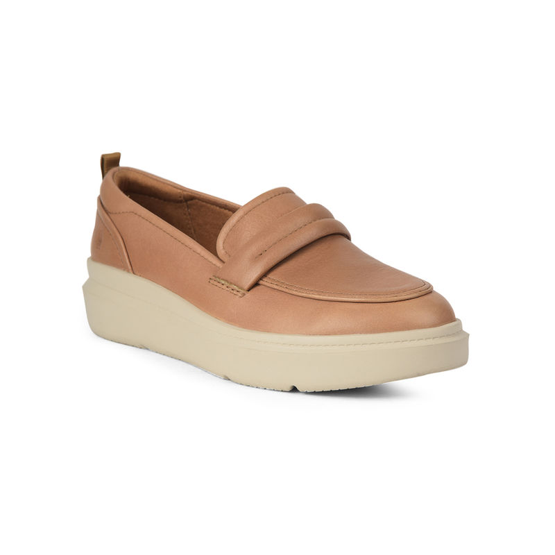 Hush Puppies Women Casual Slip-On Loafers Tan (UK 5)