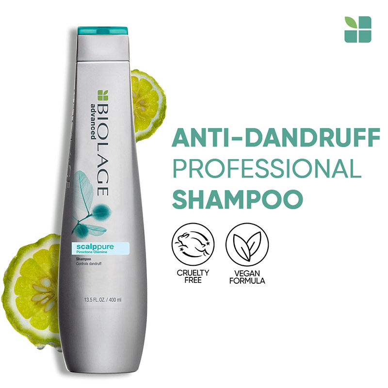 Matrix Biolage Scalppure Professional Anti-Dandruff Shampoo, Removes Visible Flakes After 1st WASH