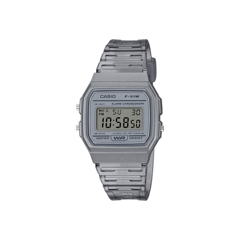 Casio F-91WS-8DF Metal Off White Dial Digital Watch - Image 2