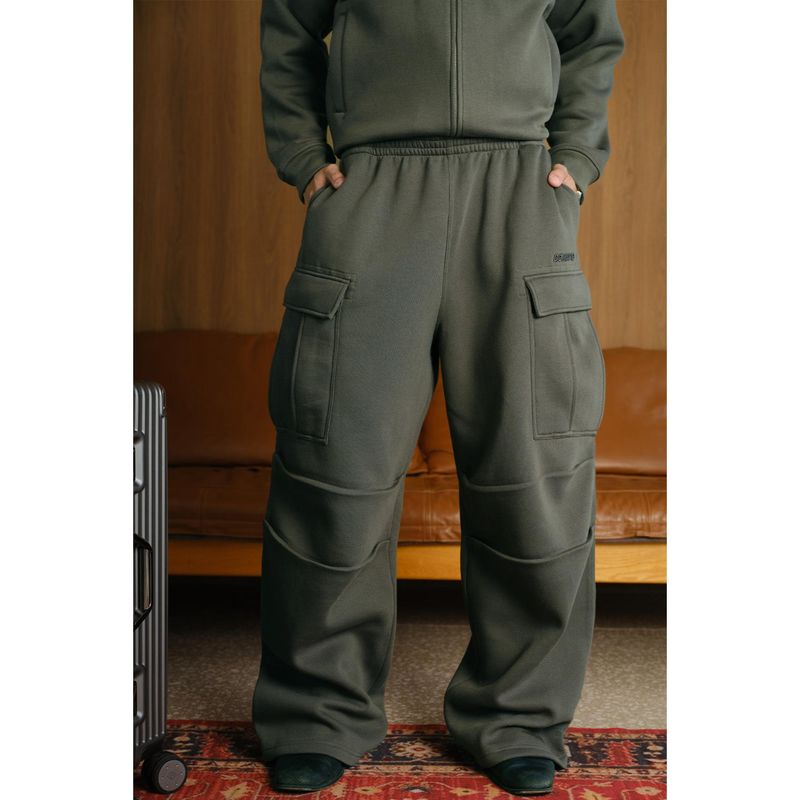 Bonkers Corner Fadeout Olive 4 pockets Pant (S)