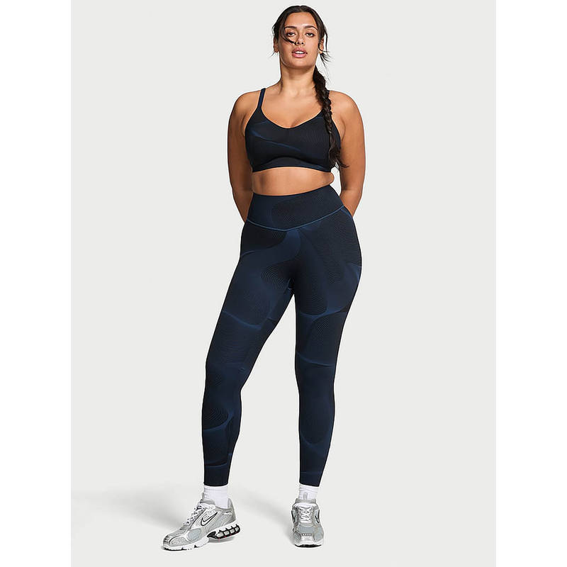 Victoria's Secret Blue Polyamide Skinny Sports Tights (XS)
